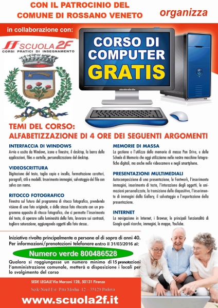 CORSO DI COMPUTER GRATIS