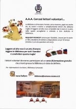 A.A.A. Cercasi lettori volontari